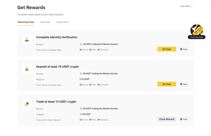 Binance Handelsplattform mit Spot und umfassendem Altcoin Angebot