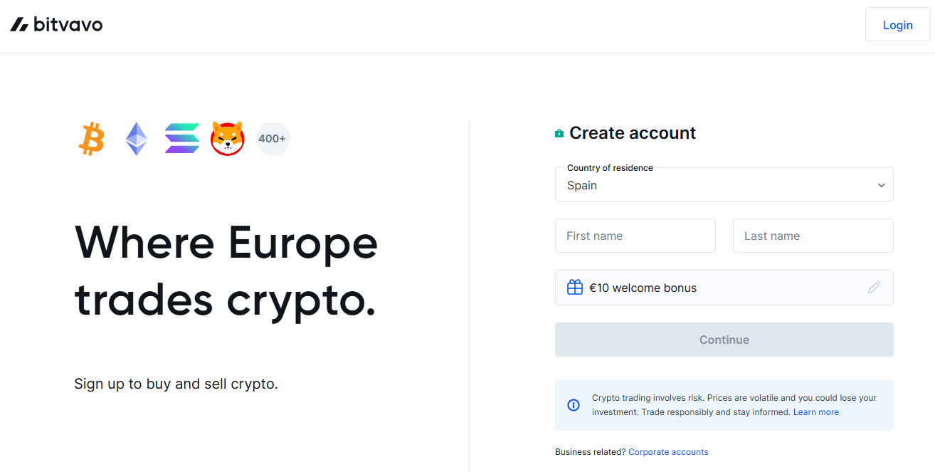 Bitvavo Bonus Übersicht Bitvavo Bonusstruktur mit 10 EUR gratis und 10.000 EUR gebührenfreiem Handel